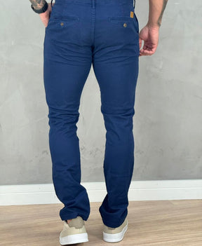 Calça Alfaiataria Azul Darkness Masculina Vitor