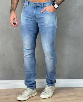 Calça Jeans Medio Masculina Igor Skinny