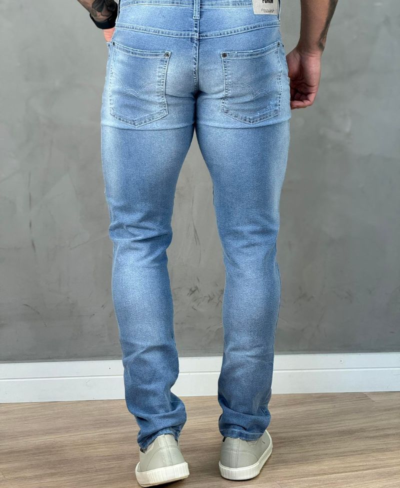 Calça Jeans Medio Masculina Igor Skinny