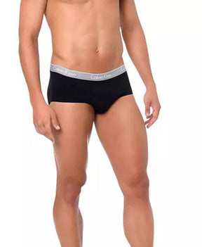 Kit 2 Cueca Preta Intense Power Cotton - CK