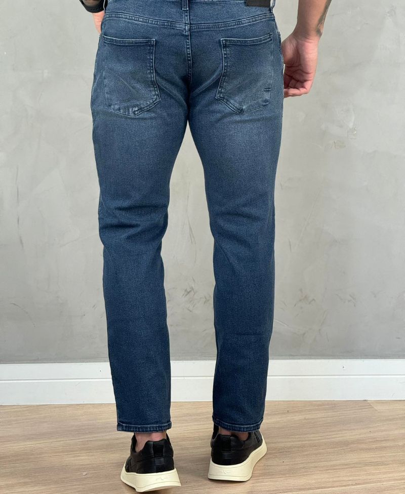 Calça Jeans Médio Masculina Skinny Pockets - CK