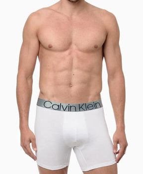 Cueca Box Branca Underwear Cotton - CK