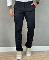 Calça Alfaiataria Preta Masculina Slim